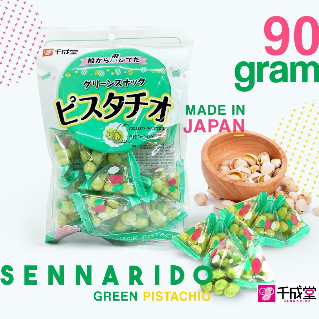 Sennarido Pistachio Jepang 80 gr