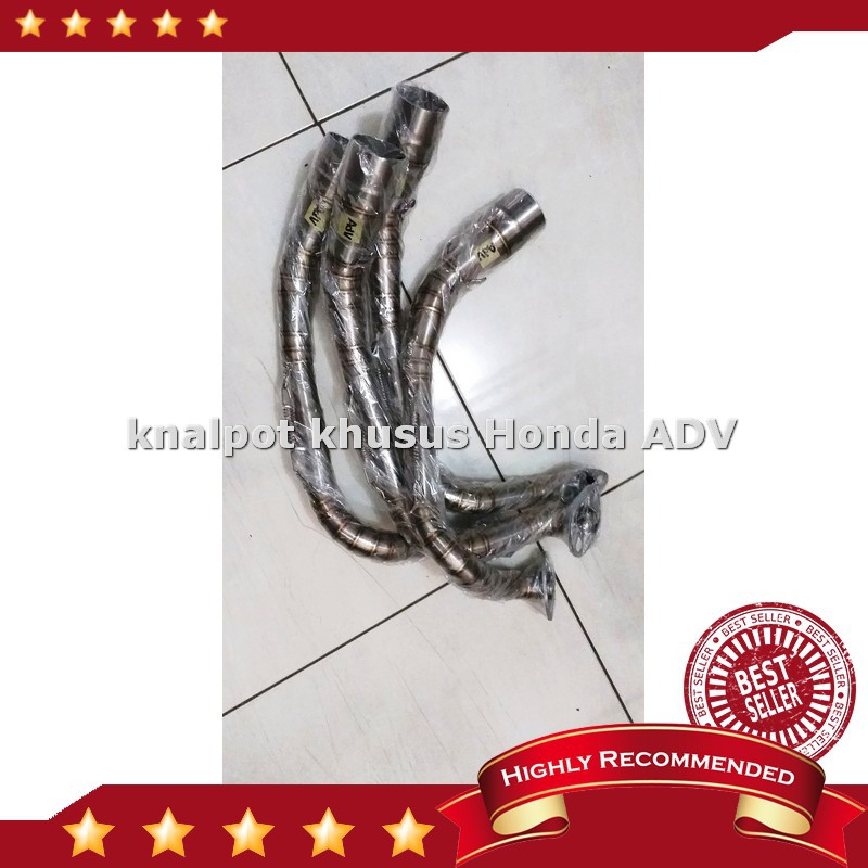 Terbaik Header knalpot honda ADV 150 stainless cacing