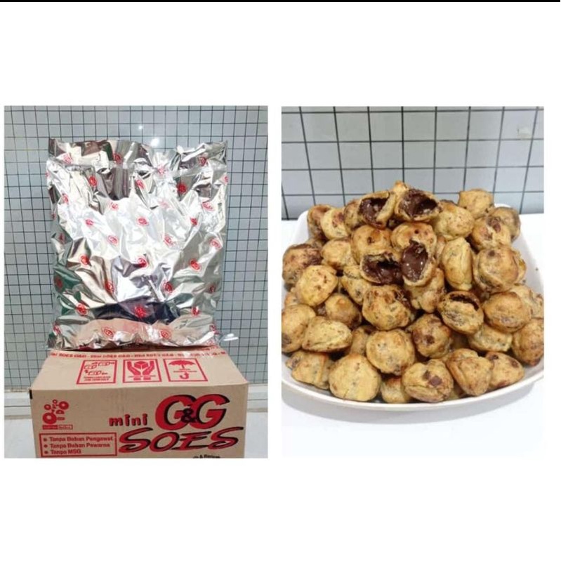 Soes GG cokelat lumer per dus isi 2 kg