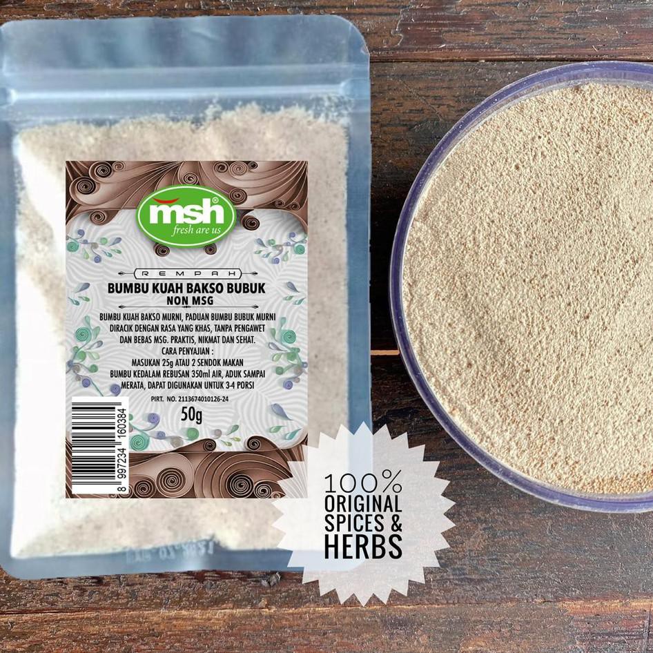 

3KD✺ Bumbu Kuah Bakso Bubuk Non MSG Oke Price