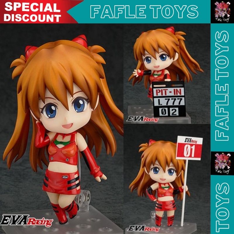 Nendoroid Shikinami Asuka Langley 468 EVANGELION RACING Ver New MIB / Action Figure Shikinami Asuka 
