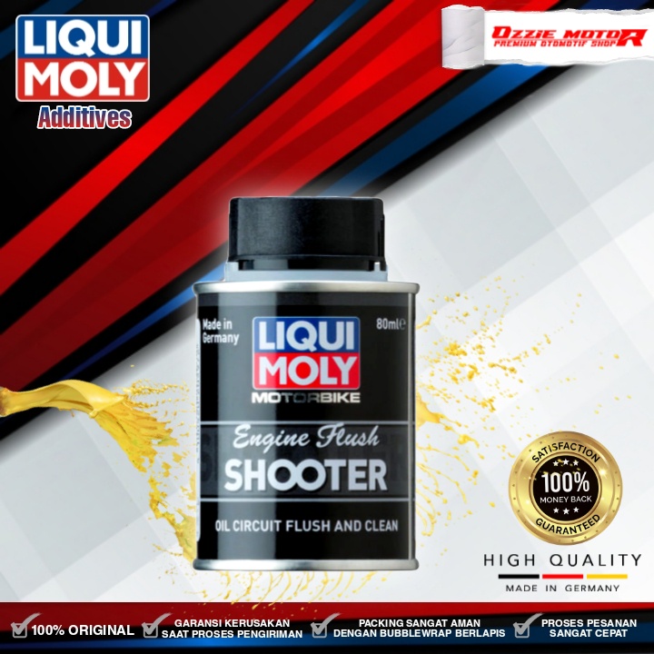 LIQUI MOLY SCOOTER 10W40 4T 1L FULLY SYNTHETIC BONUS ENGINE FLUSH