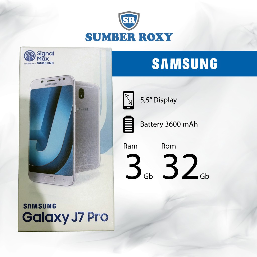Samsung Galaxy J7 Pro 3/32GB Second Mulus Full Set Original Samsung SEIN