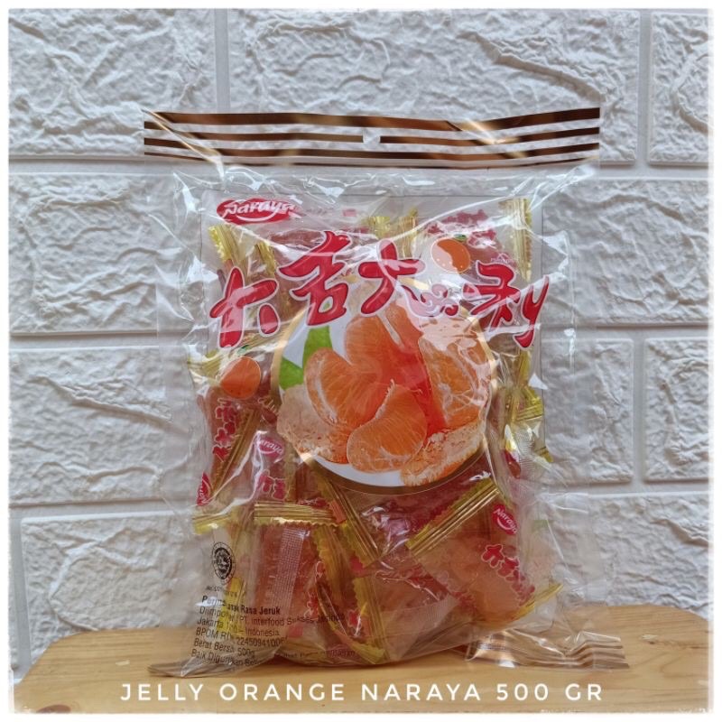 

jelly jeruk Mandarin berat 250gr