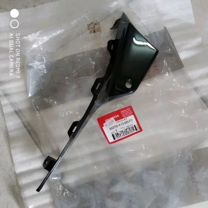 50270-K15-920ZD Panel Shroud R Kanan Hitam Glosy Honda CB150 R CB 150 R Led 2016