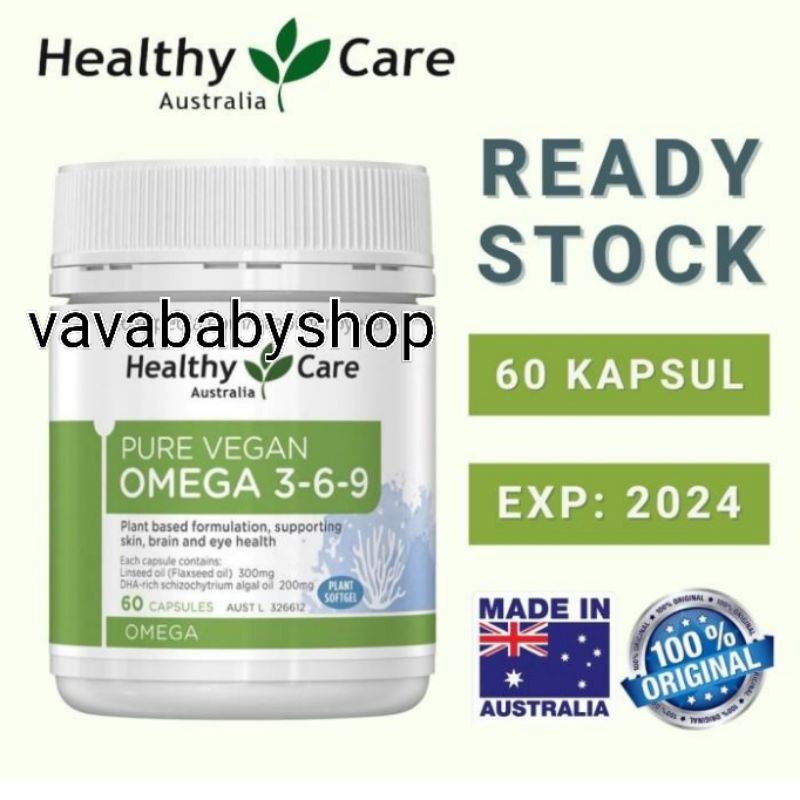 Healthy Care Pure Vegan Omega 369