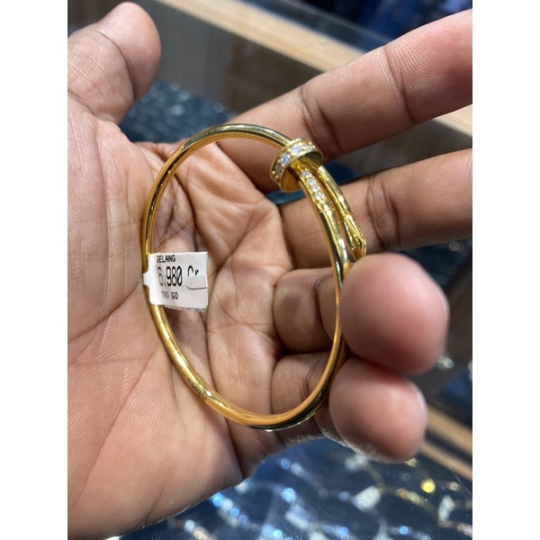 gelang paku kadar 700/16k