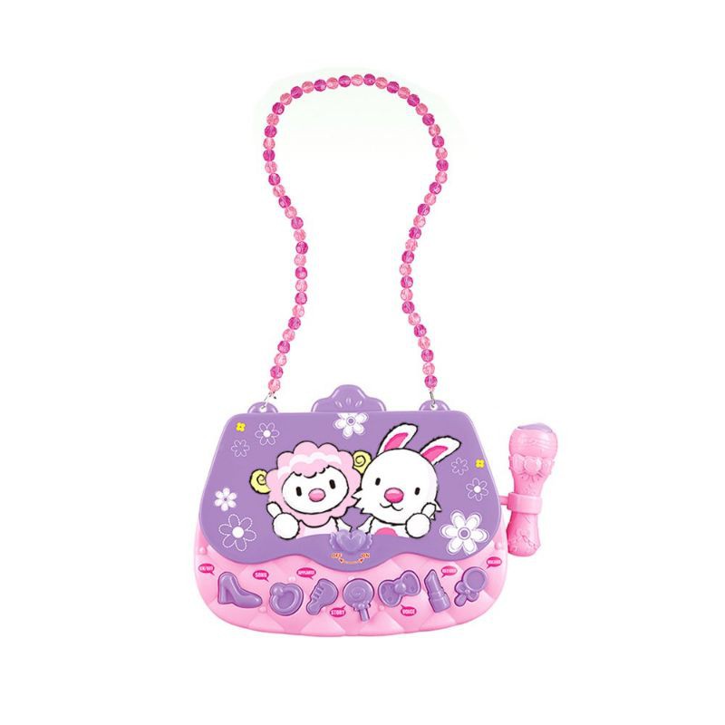 Mainan Anak Kiddy Star Happy Female Bag Microphone