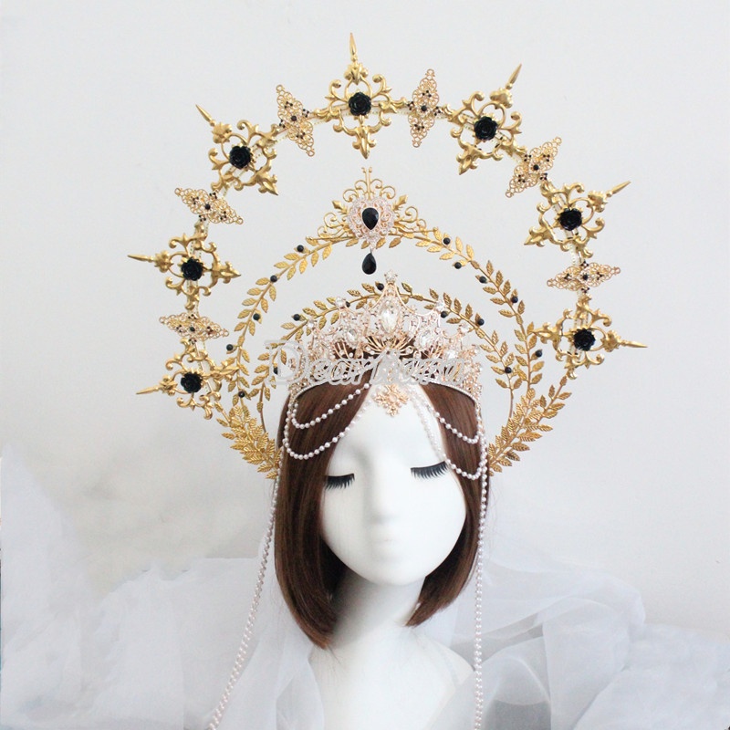 Handmade Diy Lolita Crown Material Package Helios Headdress Accessory Package