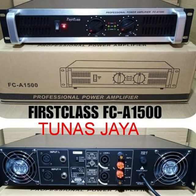 POWER AMPLIFER FIRSTCLASS FC A1500