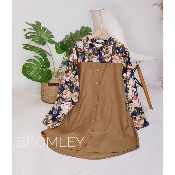 MARA BLOUSE KEMEJA OVERSIZE - BROMLEY