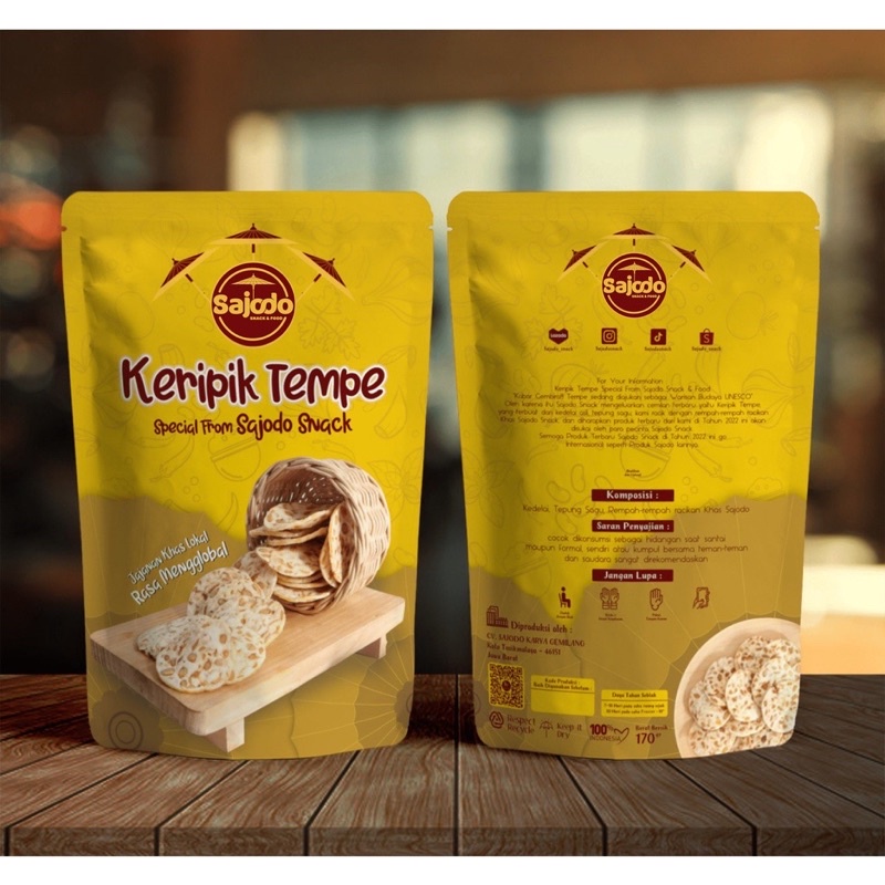 KERIPIK TEMPE SAJODO SNACK