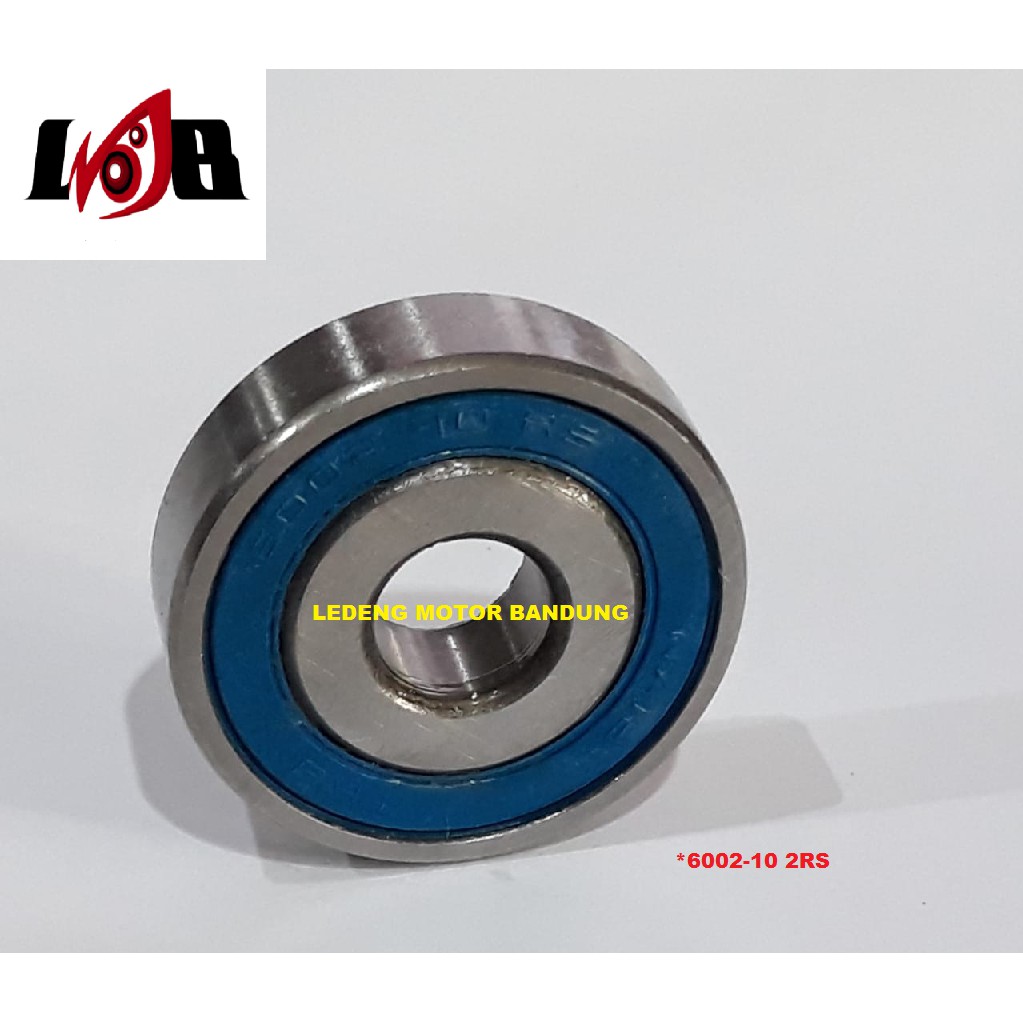 Murah Laher Bak Cvt Vario Beat Scoopy 6002-10 2RS Ball Bearing Lokal