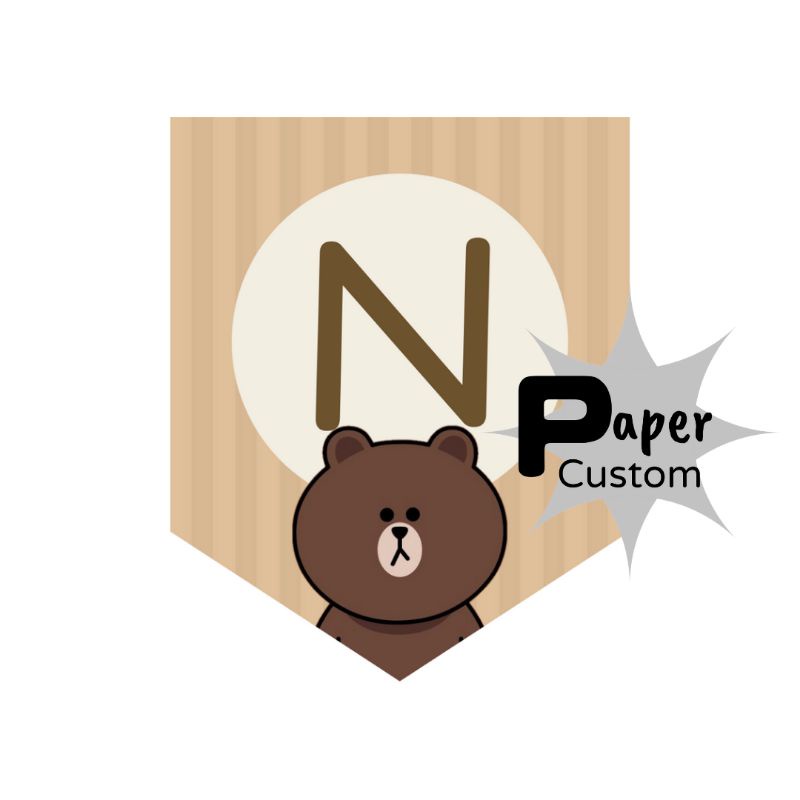 BUNTING FLAG TEMA CONY LINE