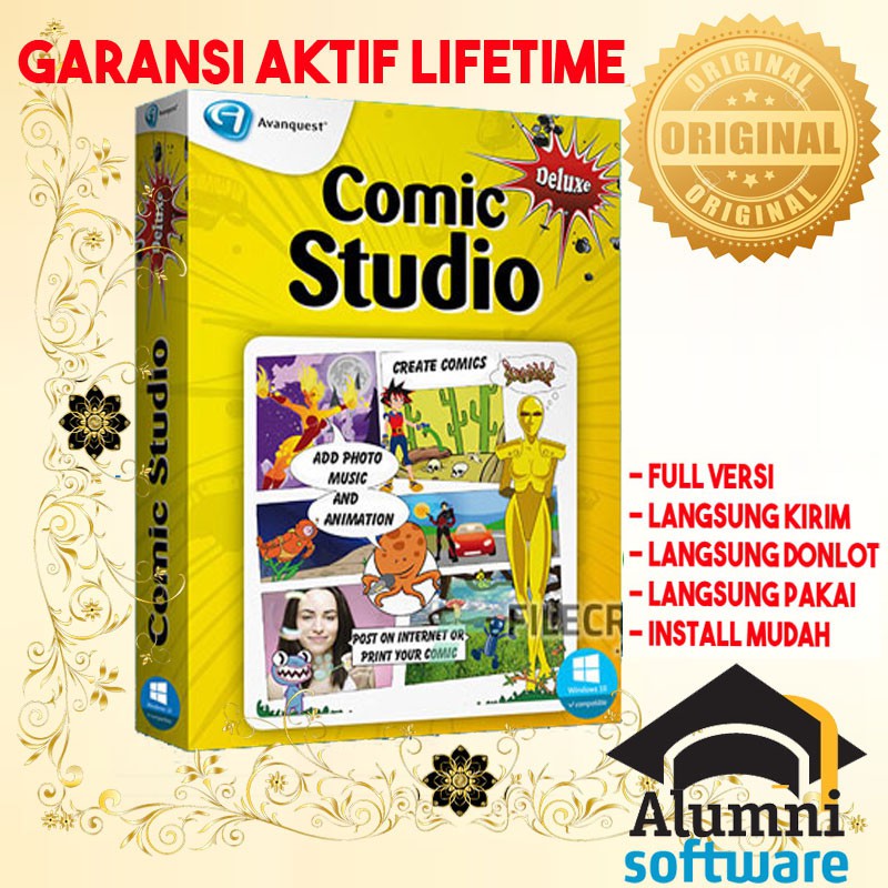 [FULL VERSION] Digital Comic Studio Deluxe LIFETIME - GARANSI AKTIVASI