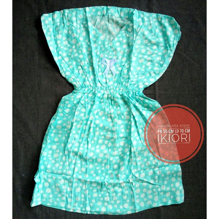 Daster Manohara Anak Perempuan 1-3 Tahun Bahan Rayon Adem Kain Utuh Full Obras Pilih Motif