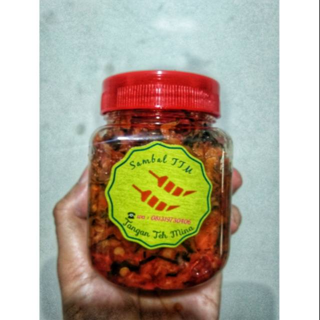 

Sambal merah rebon TTM