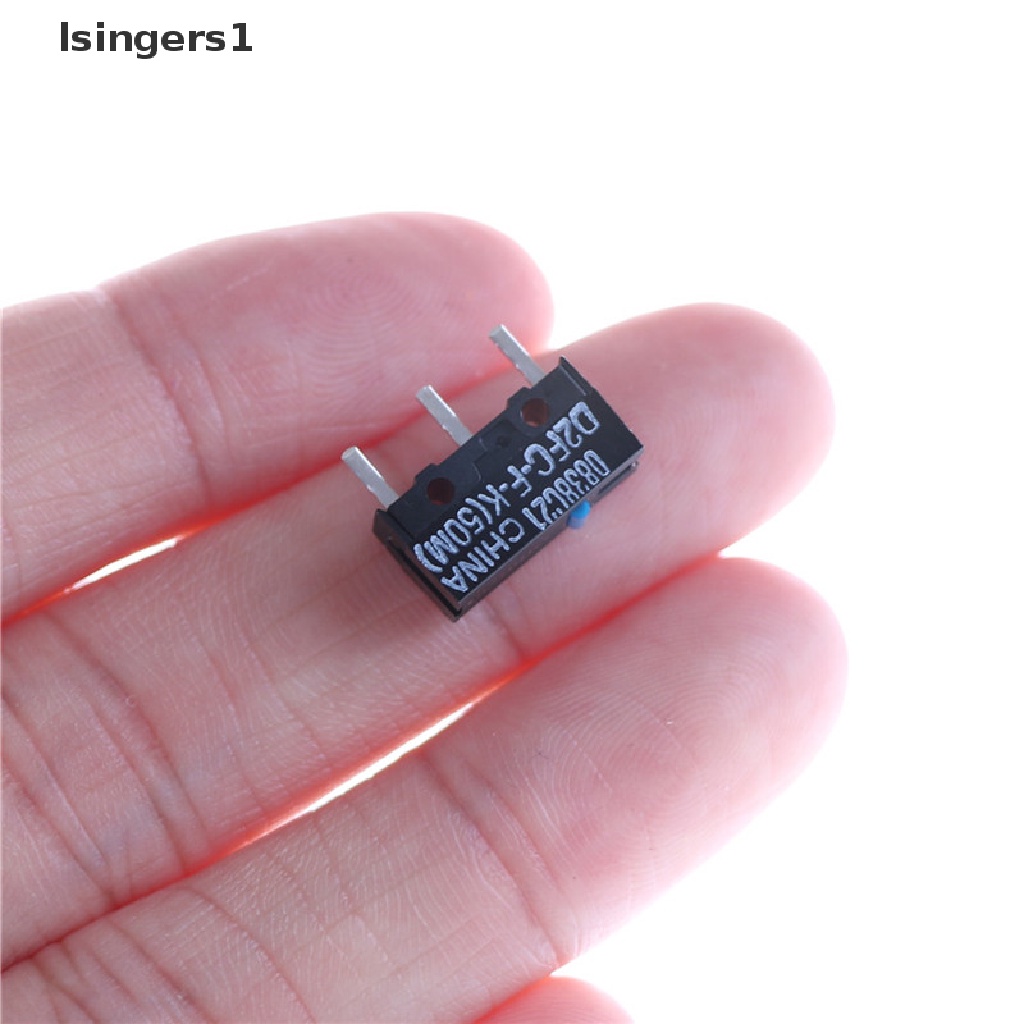 (lsingers1) 5pcs Tombol OMRON Mouse Micro Swtich D2FC-F-K 50m