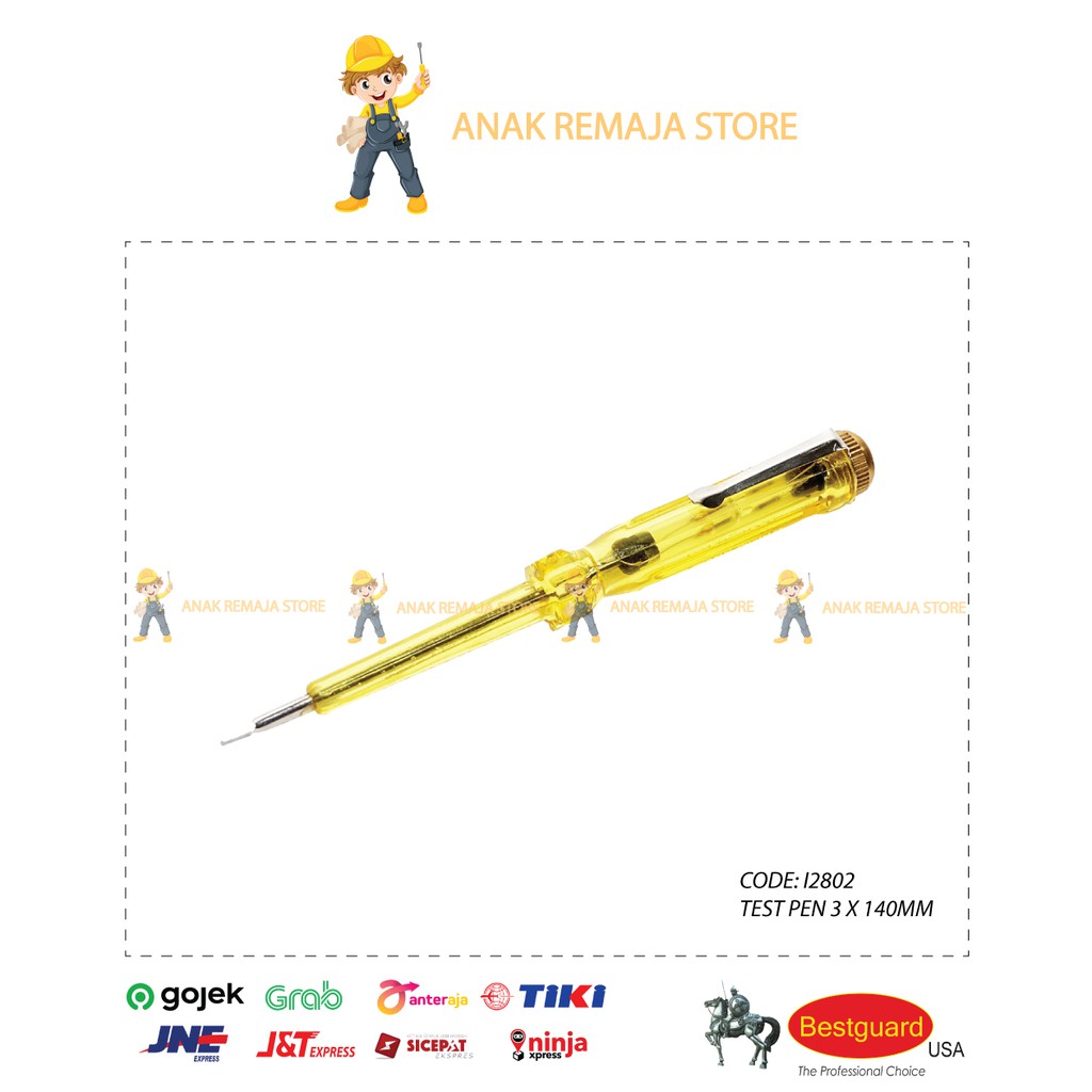 

Bestguard Tes Pen 3 X 140mm