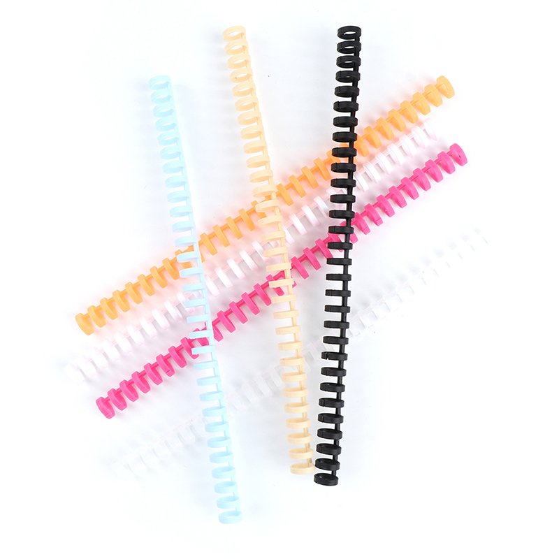 Ring Binder Spiral 30 Lubang Bahan Plastik Untuk Kertas A4 A5 A6