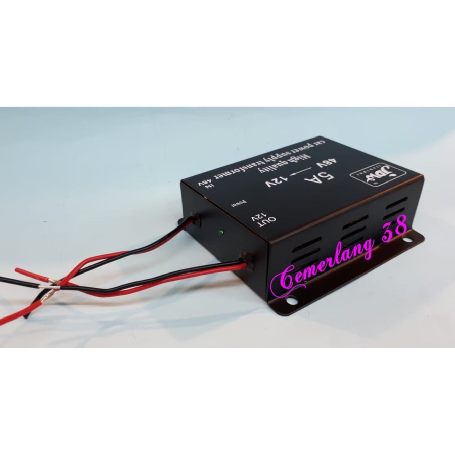 DC-DC CONVERTER STEP DOWN 48V TO 12V 5A JDW Power Supply Transformer