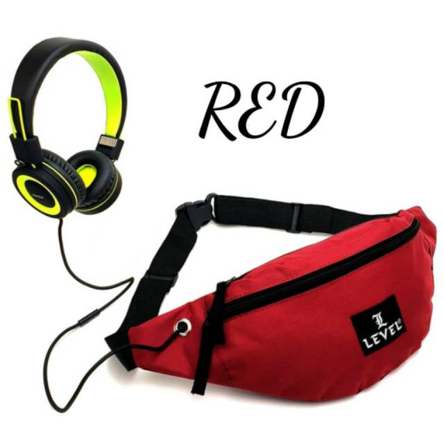 waistbag casual level multiguna