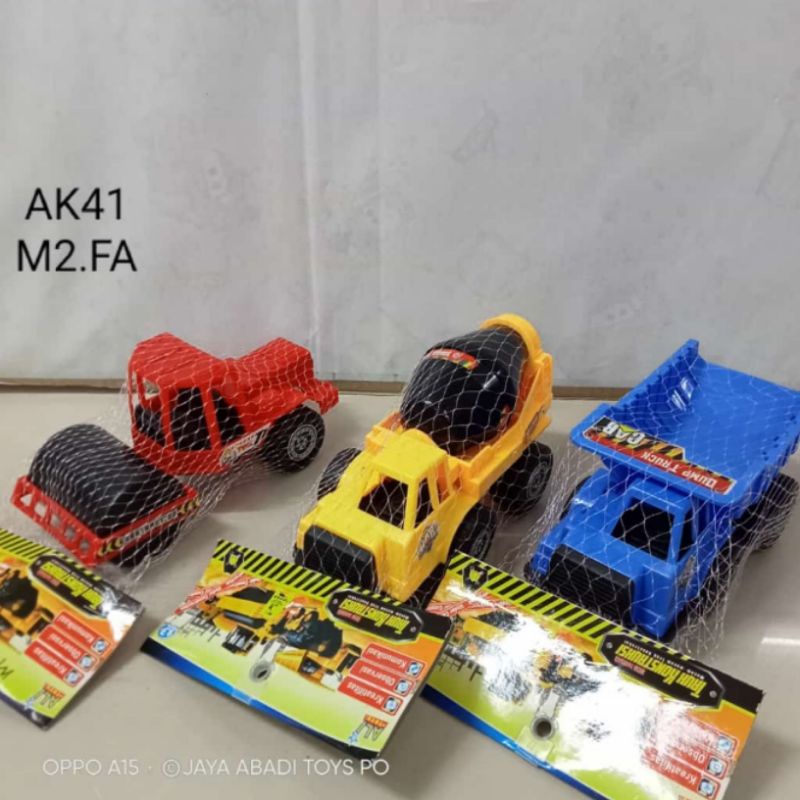 AK 41 - Mainan Truck Construksi Dump Molen Gilis / Stoom AK41