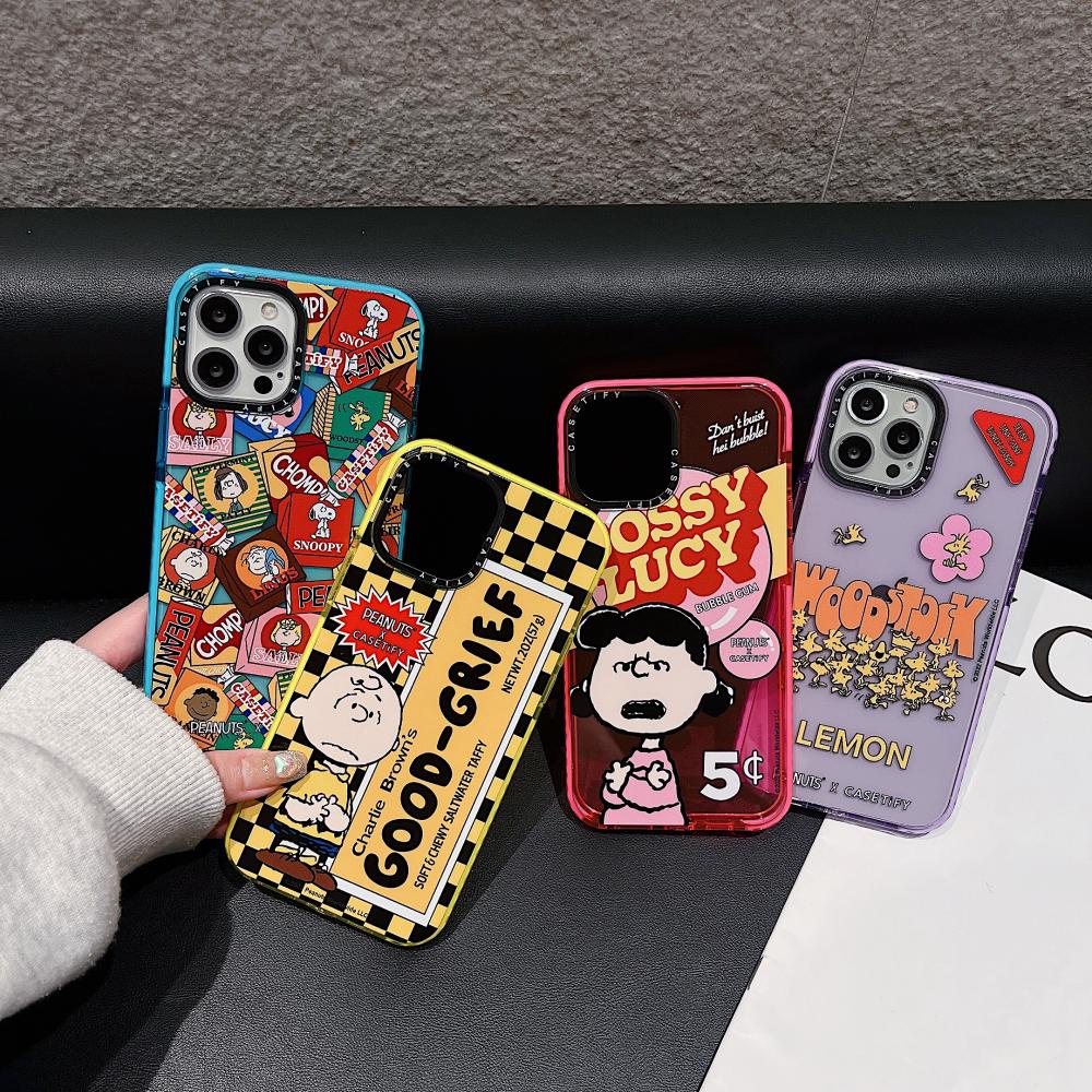 Soft Case Silikon Transparan Tebal Shockproof Motif Kartun Lucu Untuk Compatible for iPhone 11 iPhone 13 pro max iphone 12 pro max iphone 7 plus iphone xs max iphone 11 pro max iphone 6 plus 6s plus