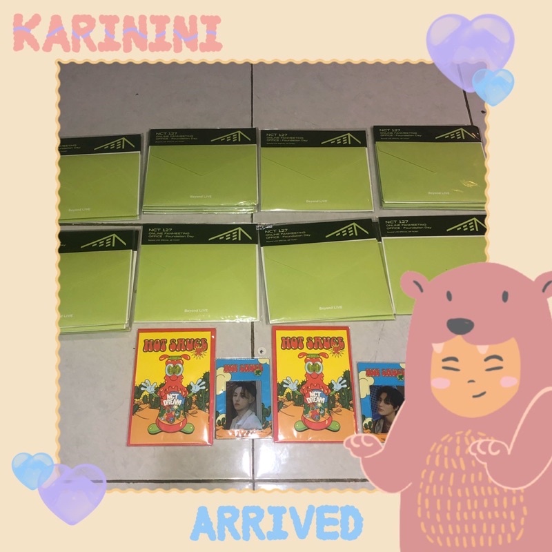 md hot sauce photo magnet pop up card jeno renjun