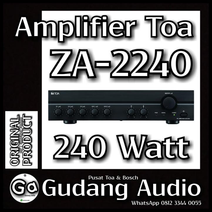 Amplifier Toa Za-2240 (240Watt)