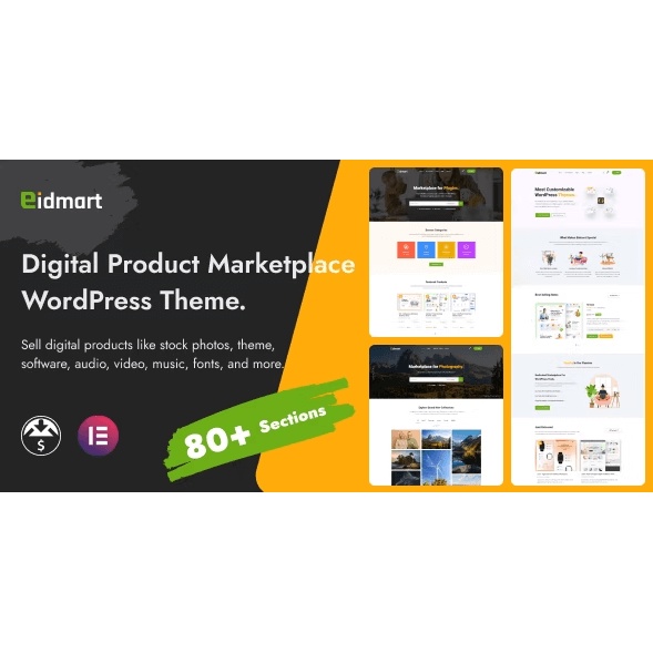 Eidmart – Digital Marketplace WordPress Theme