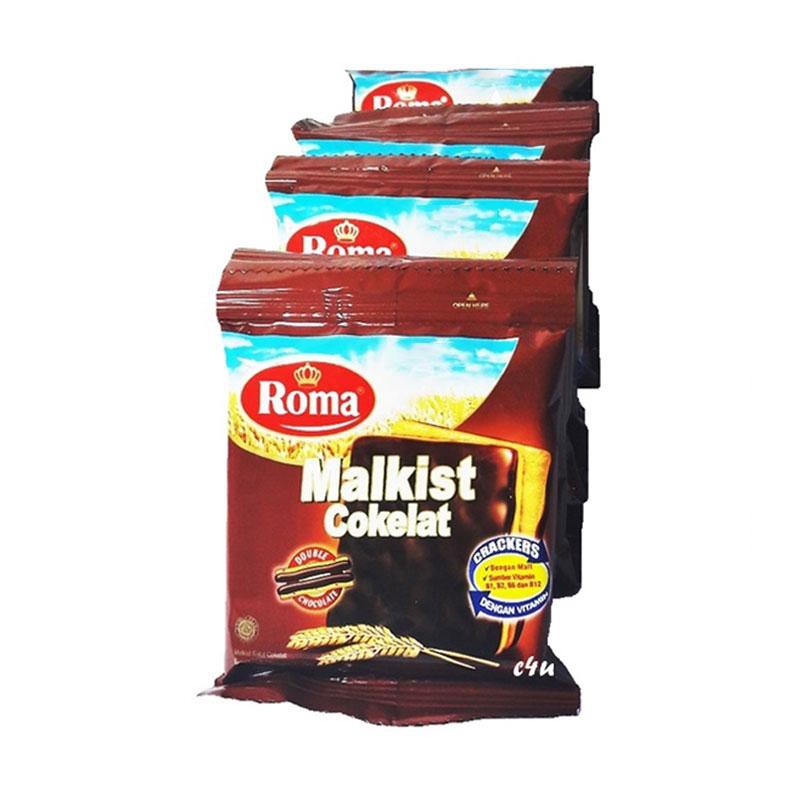 

Roma Malkist Rasa Chocolate/Coklat Cracker 1 renteng