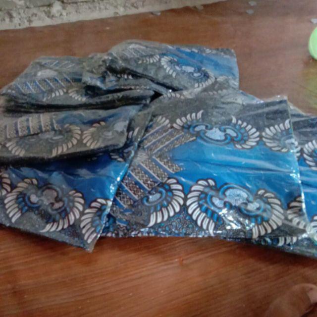 Bswart Batik Hrb026 Kenongo Hem Pendek Padi Pekalongan M L Xl Batik Pria Murah Modern Grosir