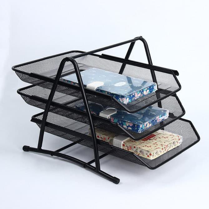 ITERLARISl Letter Tray 3 Susun / Rak Tempat Dokumen / Paper Tray Organizer ICLl