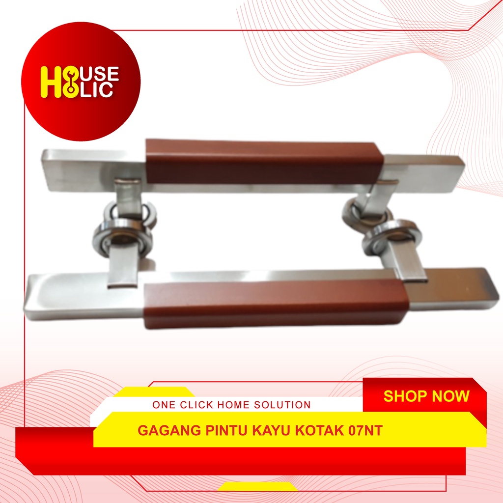 Handle Pintu Rumah Minimalis 07NT Kotak Timbul / Gagang Tarikan Pintu