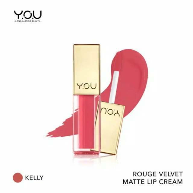 YOU The Gold One Rouge velvet Matte Lipcream Quick Dry &amp; Non-transfer