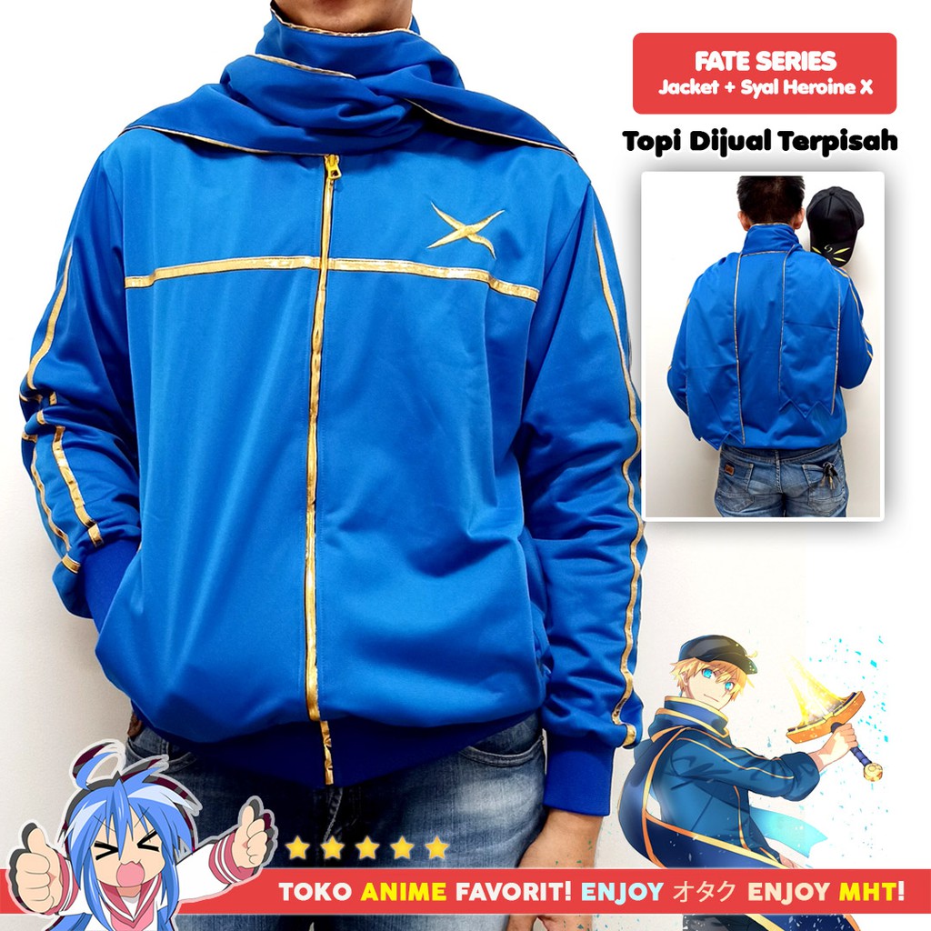 Jaket Anime Cosplay FATE - Mysterious Heroine X + Syal - HQ Bordir myhobbytown