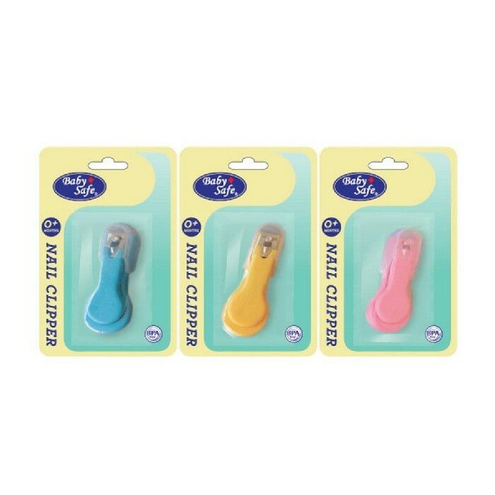 Baby Safe Nail Clipper BD 33111 / Gunting Kuku Bayi (Tersedia varian warna)