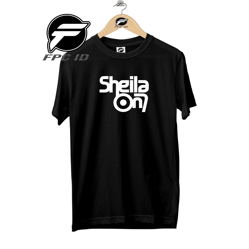 Kaos Distro Musik Sheila On 7 Original Cotton Combed 30s Pakaian Distro Jumbo Pilihan Favorit