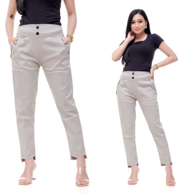 CELANA BAGGY PANTS BAHAN TEBAL MELAR TWILL STREET COMBED