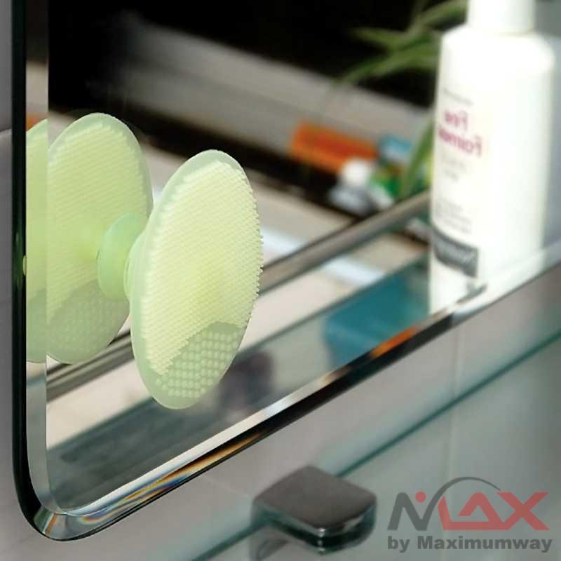 Silikon Pad Scrub Cuci Muka Wajah bahan Silicone lembut pad Silicon pembersih makeup make up memberantas jerawat dan komedo comedo dengan ampuh muka auto cling mengkilap bersih segar cantik seperti artis korea