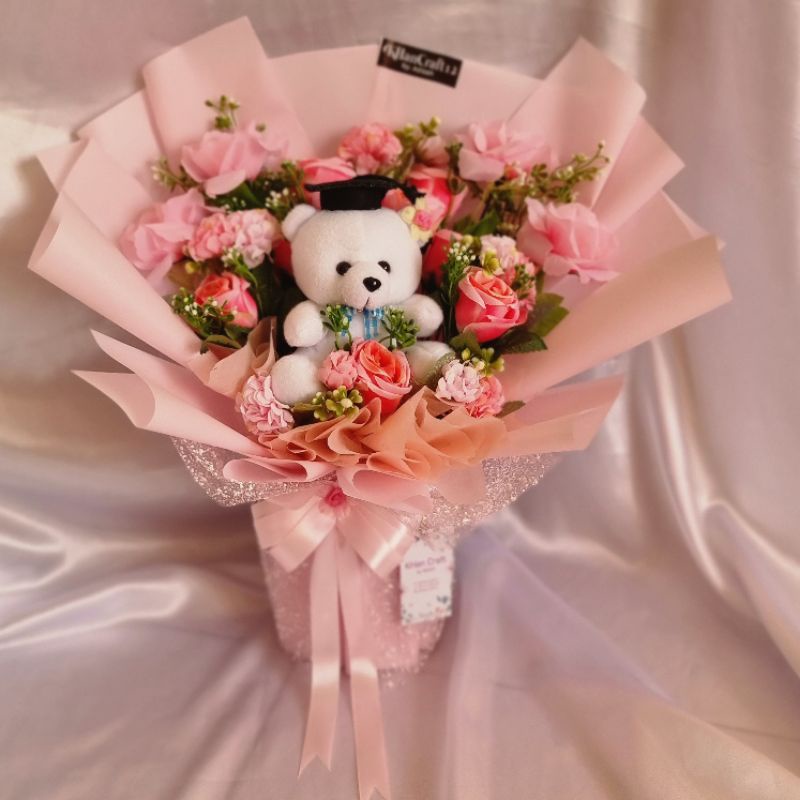 buket bunga/buket wisuda/kado wisuda