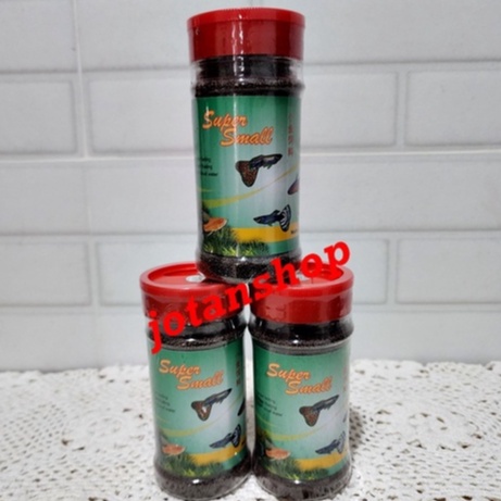 Pelet pellet SUPER SMALL M27 0.5mm Pakan Makanan ikan hias tropical Guppy Neon Cupang Tetra