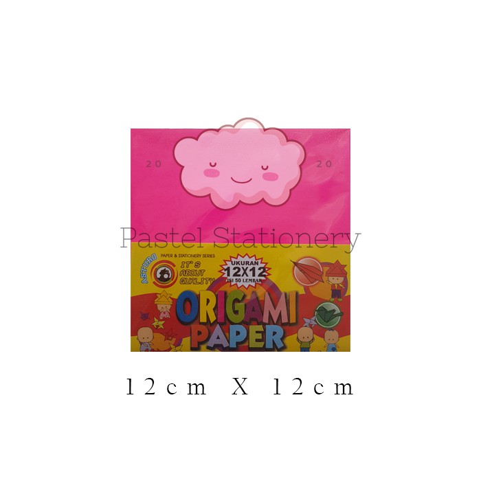 

Kertas Lipat 12x12 Asturo - Origami Paper Asturo 12 x 12 Isi 50 Lembar