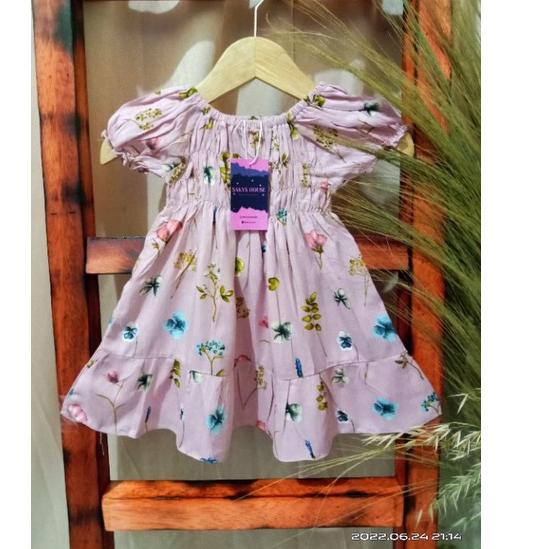SALEE.. Daster Anak Premium BISA PILIH MOTIF | Dress Anak Rayon Premium