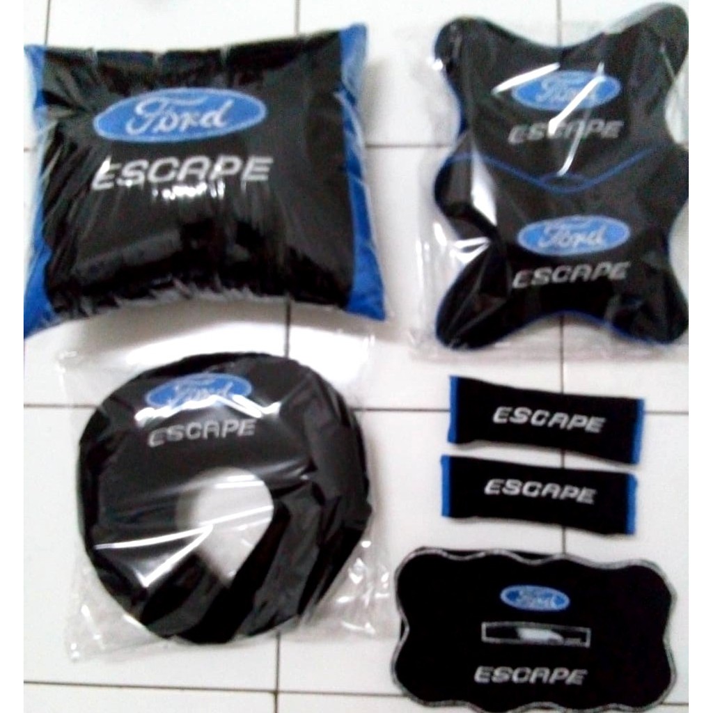Ford Escape  bantal  mobil custom aksesoris interior headrest 5 in 1