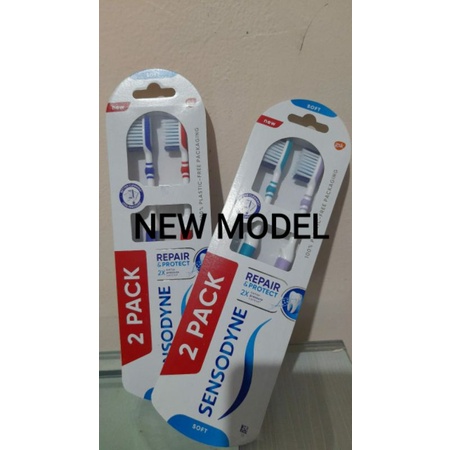 Sensodyne sikat gigi repair &amp; protect ortho soft