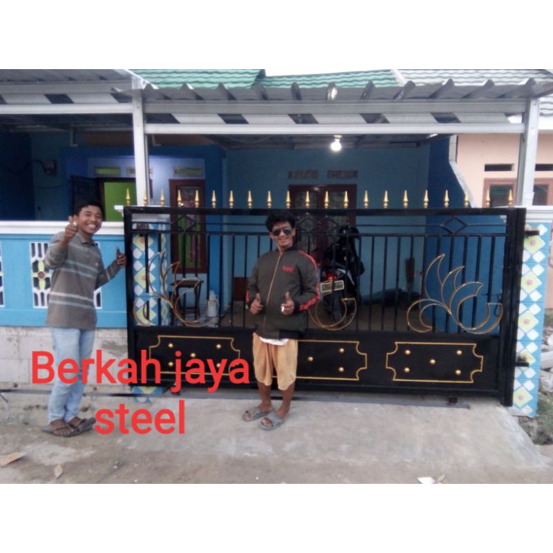 Jual Pagar pintu gerbang minimalis | Shopee Indonesia