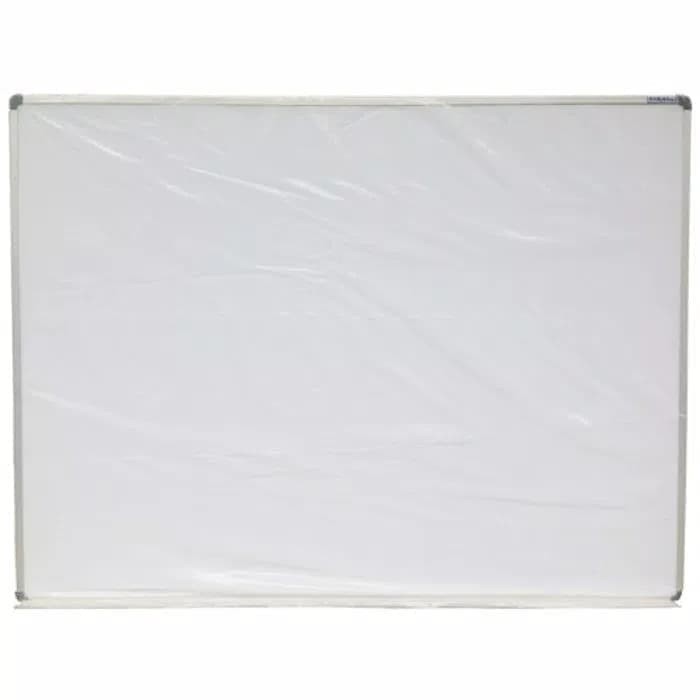 

Jual Whiteboard Papn Tulis Putih 80x120 cm Non Magnetic Free Spidol Murah