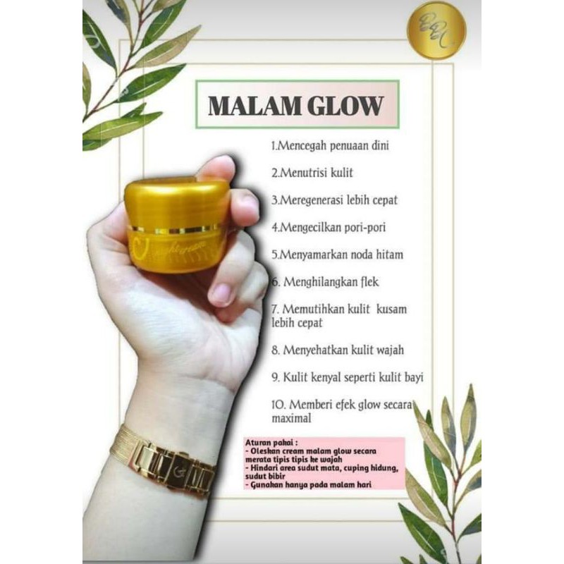 ECER BBC / NiGHT CREAM GLOW / NIGHT CREAM ACNE / NIGHT FORMULA BARU